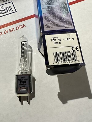 EHG projector lamp projection light bulb DJ lighing 120v 750w, Eiko, g 9.5