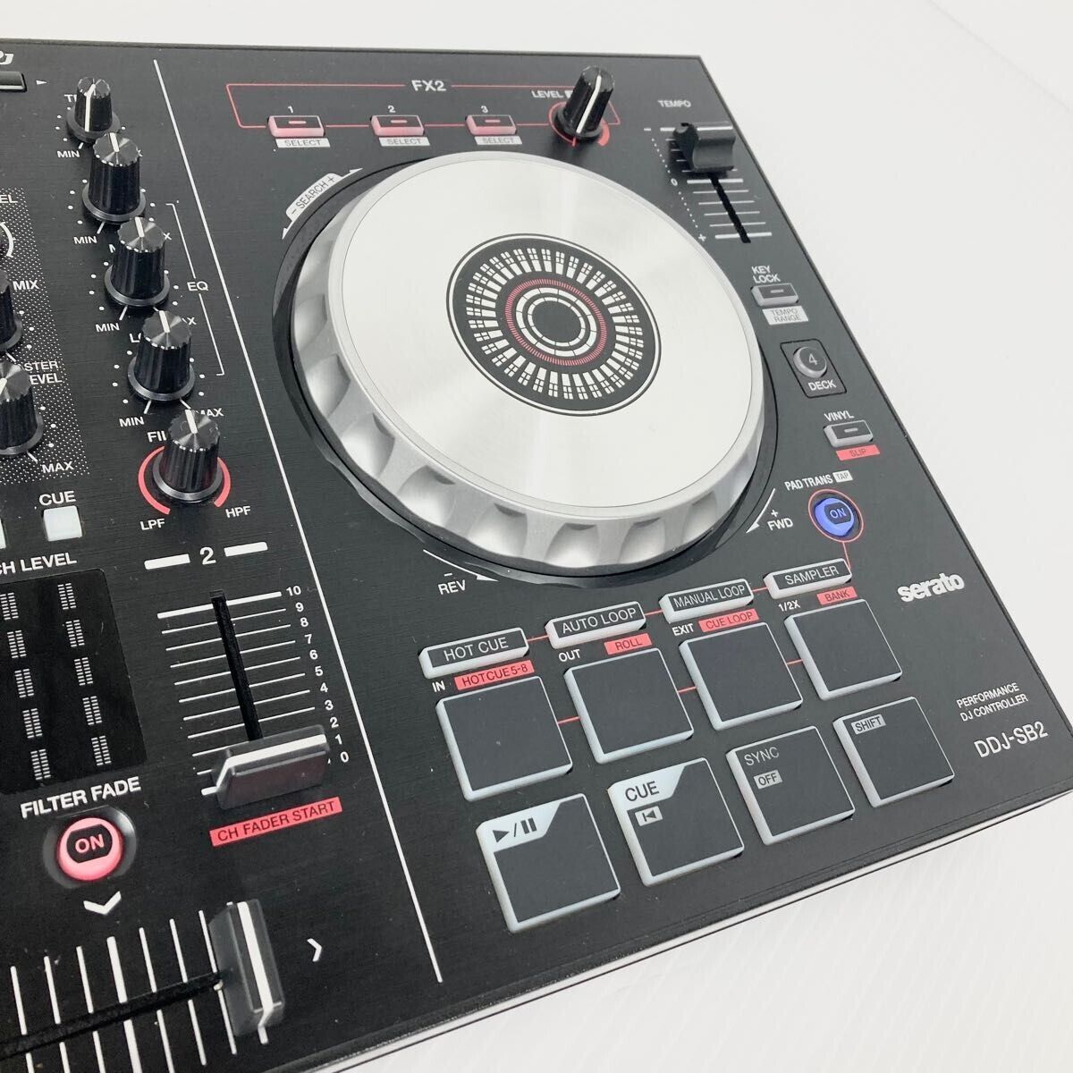 Pioneer DDJ-SB2 DJ Controller Serato 2-Channel 2ch DDJSB2 Portable Beginner  USB