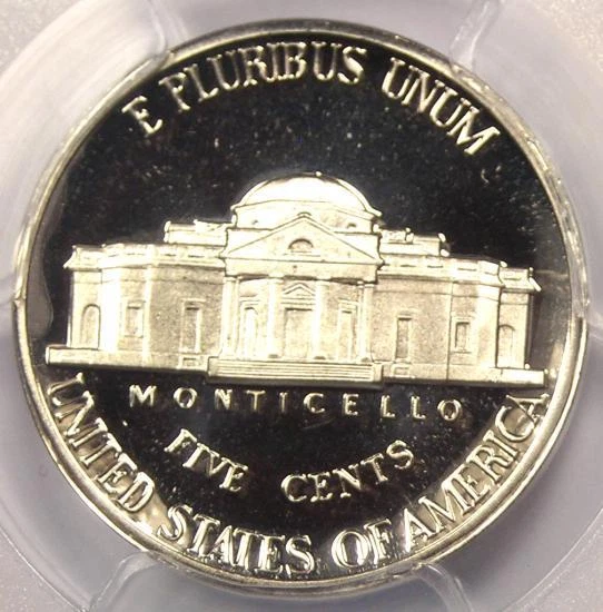 1987-S Proof Jefferson Nickel 5C - PCGS PR70 DCAM (PF70 Cameo) - Rare Grade! - Image 4 of 4