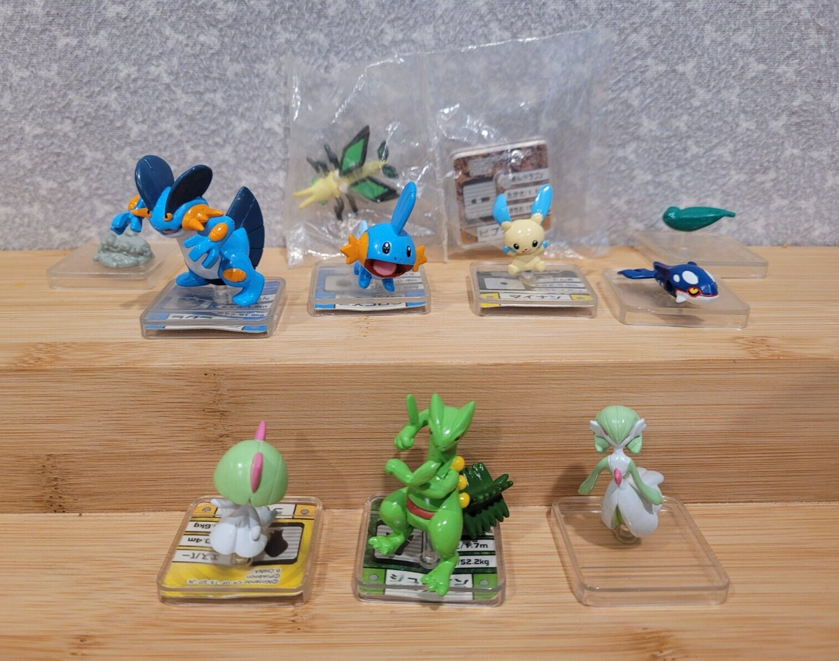 Pokémon Sceptile Vibrava Minun Gardevoir Swampert Mudkip Footprint