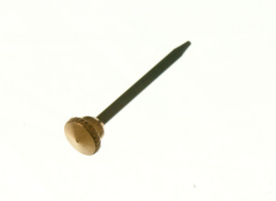 Perno a vite con occhiello, 100 perni a gancio a vite in ottone anticato (8 x 4 mm) A1050 - Italia