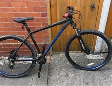 Carrera Hellcat 29” Mountain Bike – Large Frame (Black & Blue)