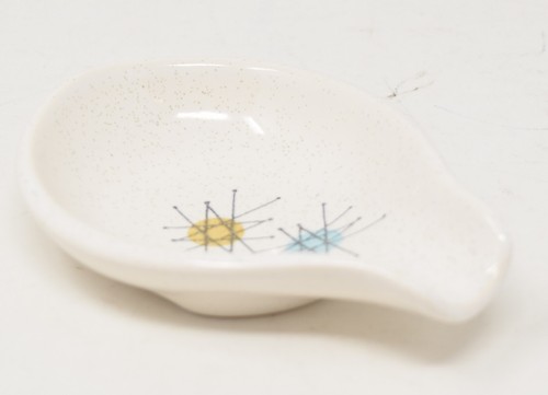 Cenicero Franciscan Starburst Original Pequeño Mediados de Siglo 4" - Imagen 1 de 4