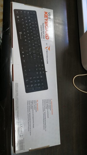 Tastieratechmade USB Slim Keyboard Layout Italian - Picture 3 of 3