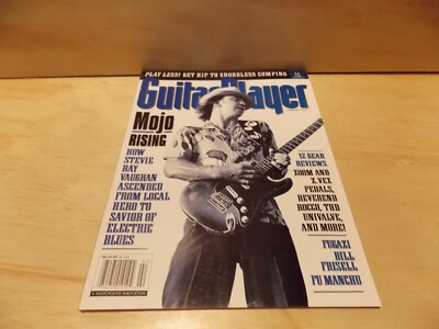GUITAR PLAYER MAGAZINE FEB 2002 Stevie Ray Vaughn SRV ORANGE AMPS MARSHALL AMPS