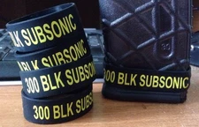 300 AAC Blackout SUBSONIC Magazine ID Band. 300 BLK SUBSONIC Mag ID 4 Pack Only