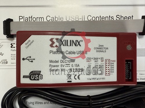 1-Piece New Xilinx Platform Cable USB II HW-USB-II-G DLC10- - Picture 3 of 16