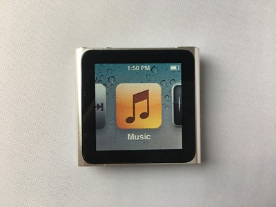Apple iPod nano 6th Generation Silver (8GB) mint 885909391752| eBay