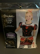 New Storybook Dark Queen Tunic Top Child Size M/L Up to Size 14