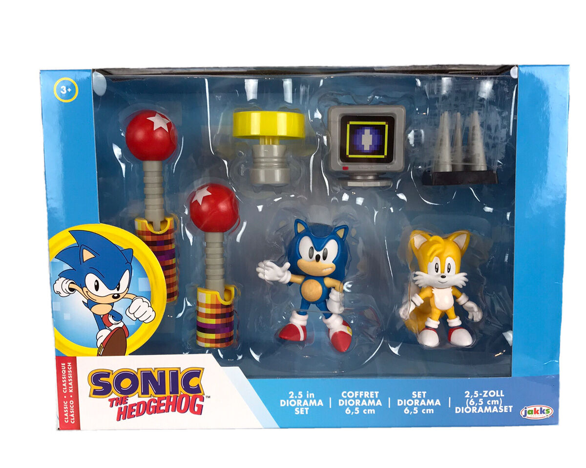 Jakks Pacific Sonic The Hedgehog 2.5-in Classic Figure Set 5-Pack