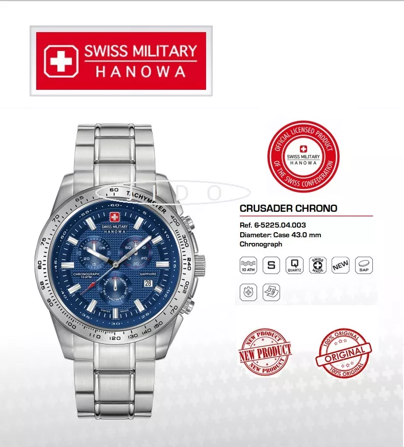 Swiss military crusader shop watch