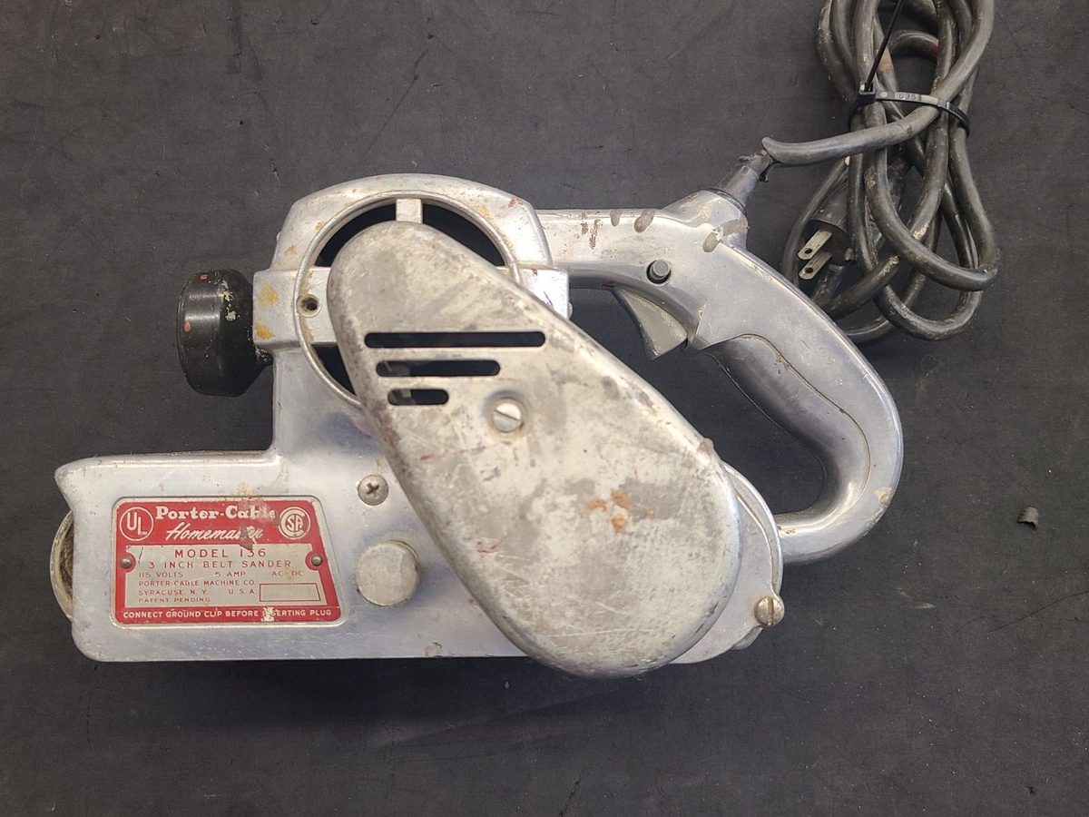 Porter Cable VINTAGE Belt Sander 3