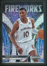 2022 JABARI SMITH JR 17/25 PANINI PRIZM DRAFT PICKS FIREWORKS MOJO SILVER