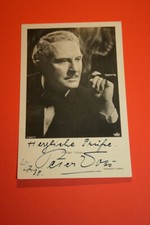 Peter Voss,Ross Karte 1697/1 ,Autogrammkarte, Autograph  (#A20)