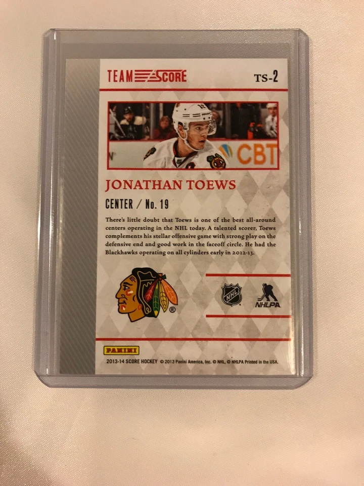 2013-14 Score TEAM SCORE Inserts #TS U-Pick From List  - Image 4 of 4