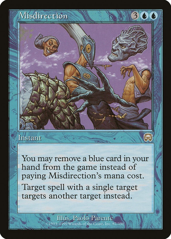 MTG Misdirection Mercadian Masques Magic the Gathering