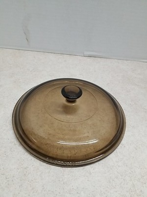 Pyrex Corning Amber Glass REPLACEMENT Lid 623 C