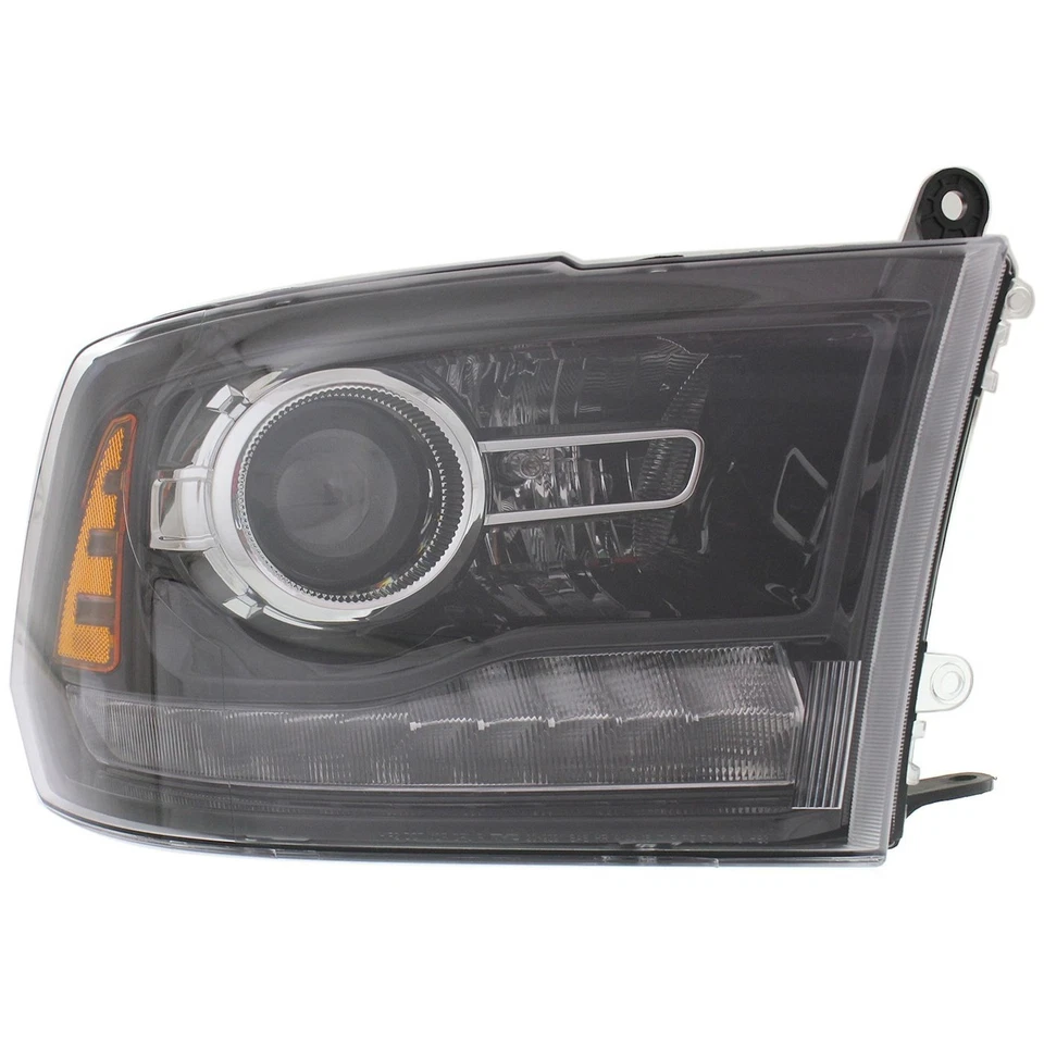 Headlight Set For 13-18 Ram 1500/2500/3500 Fit 19-22 Ram 1500 Classic LH+RH - Image 4 of 4