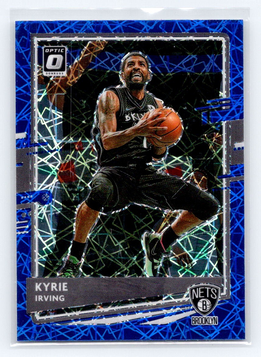 2020-21 Donruss Optic Blue Velocity #101 Kyrie Irving Brooklyn Nets