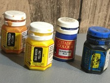 A33425 CITADEL COLOURS USED PAINT POTS 4 PK OOP GAMES WORKSHOP