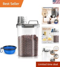 Upgraded Dog Food Storage Container Small, Cat Food Container Airtight, Pet F...