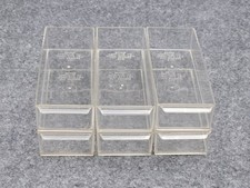 6 Akro-Mils 20-445 Replacement Drawers Bins For Organizer Storage Cabinet