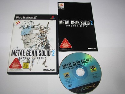 Metal Gear Solid 2 Sons of Liberty (Japanese ver) PS2 Japan import US Seller