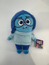 Disney Pixar Inside Out 2 Sadness Plush Doll Toy 7.5" Character Stuffed Talking