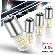 12 Volt Brake Lights 1157 2057 2357 7528 BAY15D P21/5W 1157 4pcs 6000k white