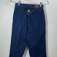 Rockies Women’s Vintage High Rise Dark Blue Jeans size 29/9.Made in USA.