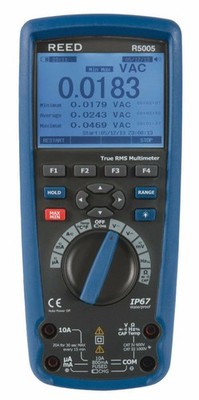 REED Instruments R5005 True RMS Industrial Multimeter with Bluetooth