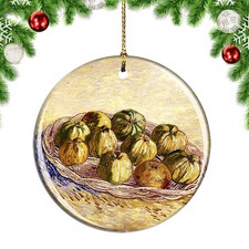 Van Gogh Still Life With Apples Painting Christmas ornament city travel souvenir