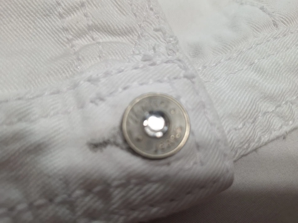 Chaqueta Vanity para mujer talla S blanca Demin Foto 2 de 4