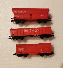 Konvolut mit 3 verschiedene Cargo Güterwagen Spur N