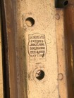 1 Pair Antique Early 1900's Bommer 6” Heavy Duty Double Action Spring Hinges — photo 2
