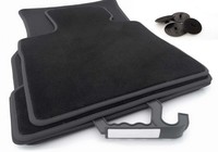 FußMatten 7Er BMW F01 (2008-2012) Premium Velours Matten 4X Klett Autoteppiche