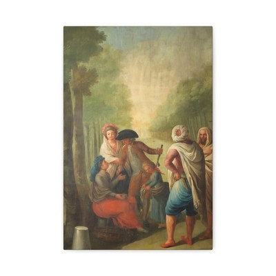 Camarón y Meliá, Juan José - Paseo del Prado - Canvas Wall Art