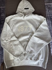 NWT Fear of God Essentials Hoodie light oatmeal 1977 large