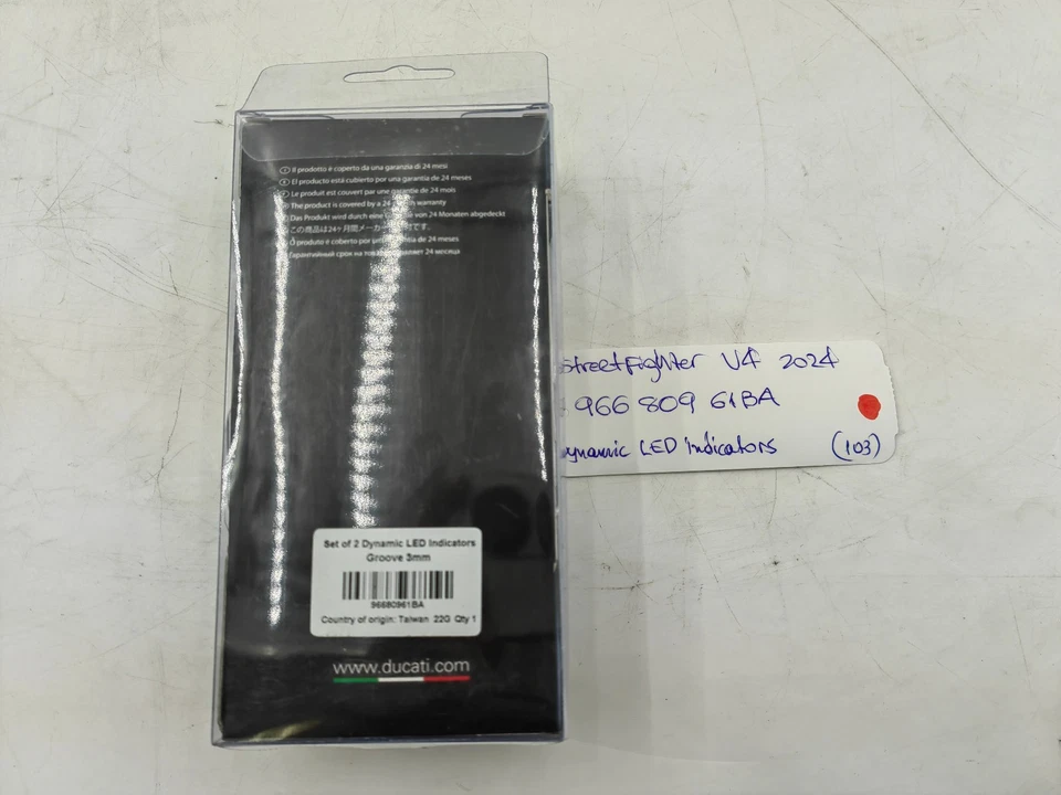 Ducati Streetfighter V4 LED Indicator light 96680961BA — 第 2/4 张图片