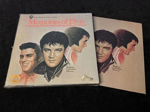 ELVIS PRESLEY DML-5-0347 5LP BOX MEMORIES OF FACTORY SEALED WITH RARE STANDEE