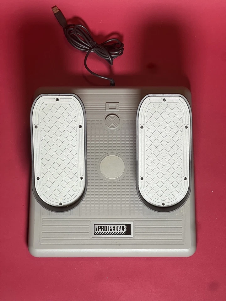 CH Products Pro Pedals USB Flight Rudder Simulator Game Controller Foot - Image 2 of 3