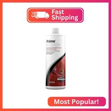 Seachem 437 Prime Fresh and Saltwater Conditioner - Chemical Remover and Detoxif