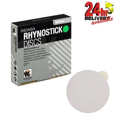 Indasa RHYNOSTICK WHITELINE SCHEIBEN 150 mm P400 100 pro Box
