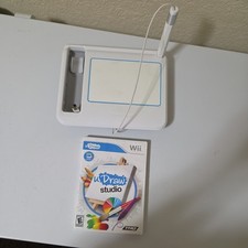 Nintendo Wii uDraw Game Tablet  and Wii  u Draw studio used
