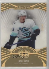 2021 Upper Deck Ultimate Collection Introductions Gold /49 Kole Lind Rookie RC