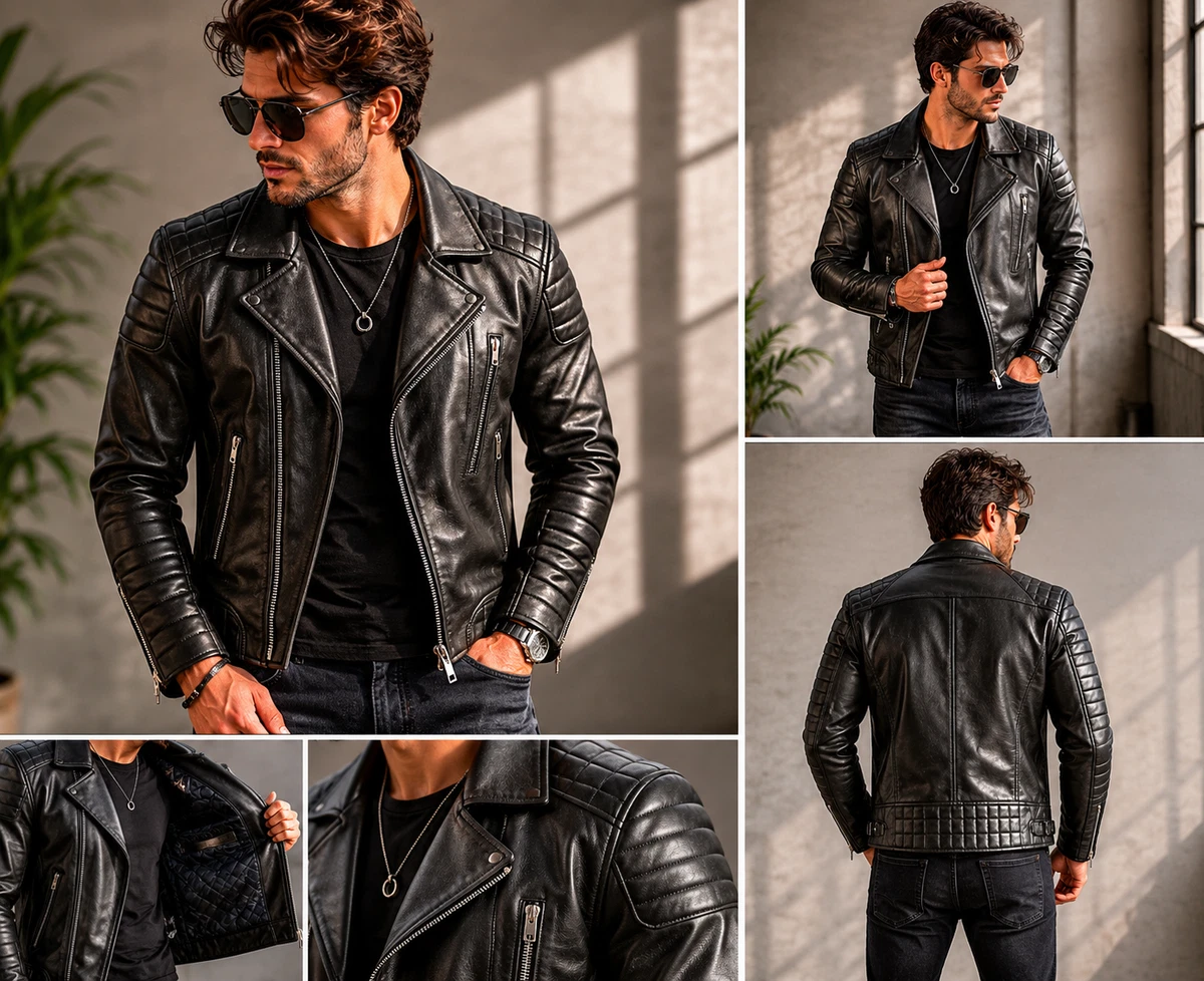 Vintage Leather Jackets products for sale | eBay