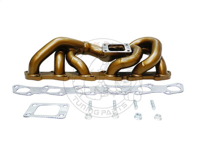 T3 Turbo Manifold For Nissan Skyline RB20DET RB25DET Low Mount Ceramic 42mm OD
