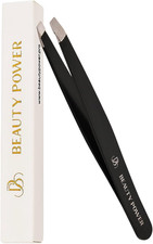 Professional Precision Slant Tweezers for Women Facial Hair - Tweezers for Men 