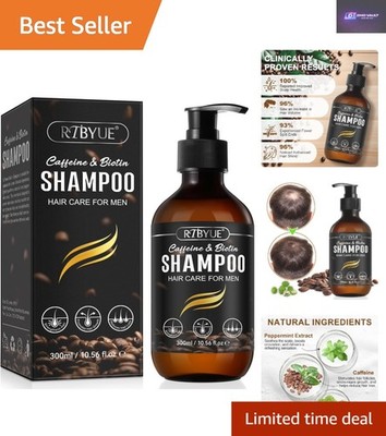 Sanftes 300ml Shampoo mit Koffein & Biotin - reduziert Haarausfall für alle Haartypen