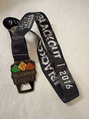 Blackout Leprechaun Chase Cornfield HarvestMoon Hustle Medallion W/Lanyard A-5